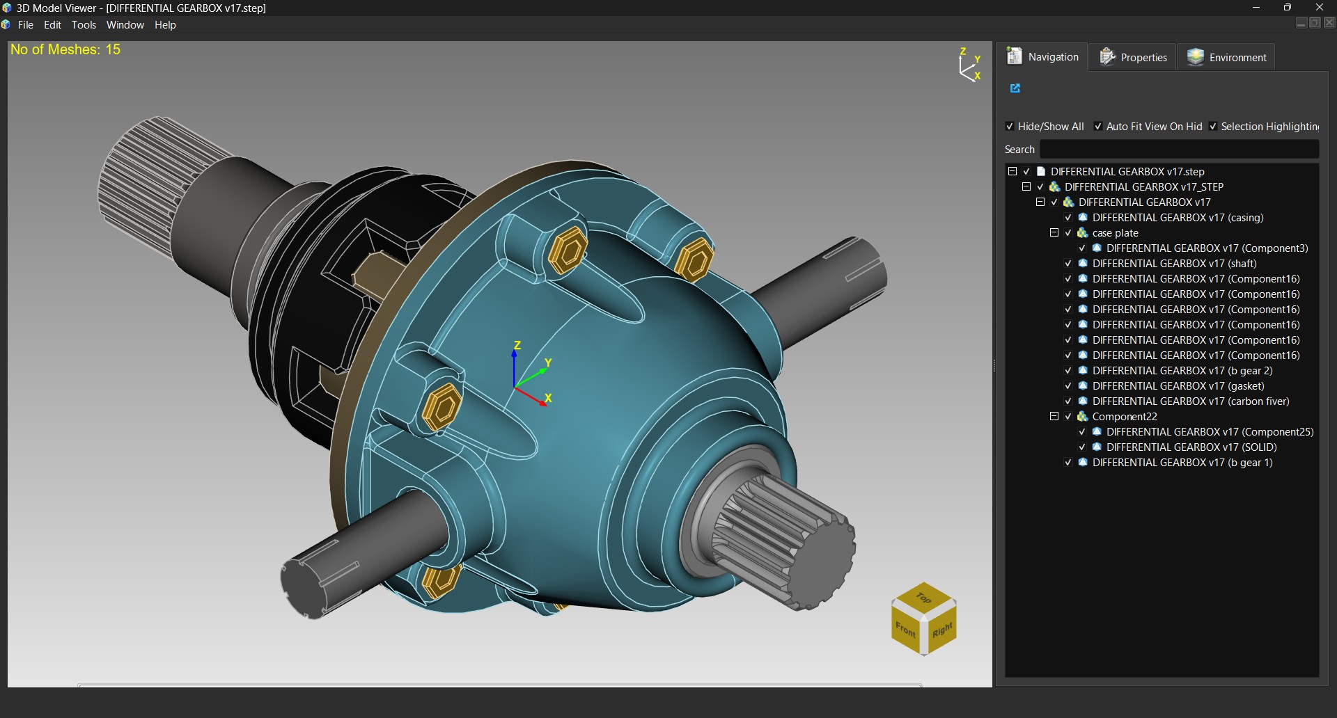 OCC True-Edge Wireframe